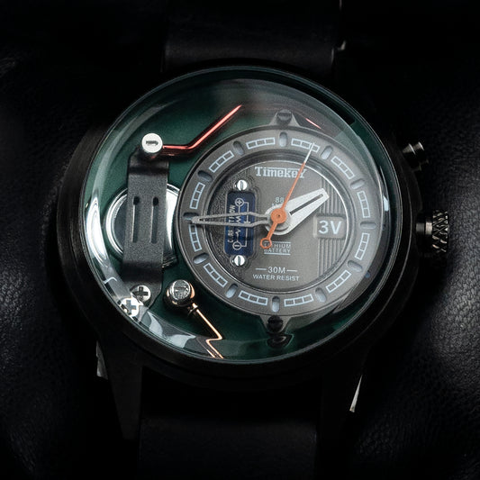 Futuristic Dual Display Smart Style Wristwatch | CD-MAW11