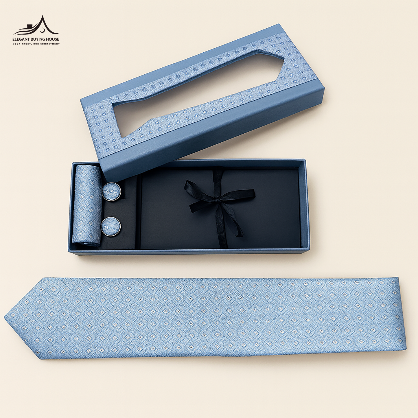 Luxury Tie & Cufflink Gift Set – Premium 21 Designs for Every Occasion| CD-T1
