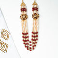 Classic Multi-Layer Mala with Elegant Stone Work & Festive Design | CD-WRM4