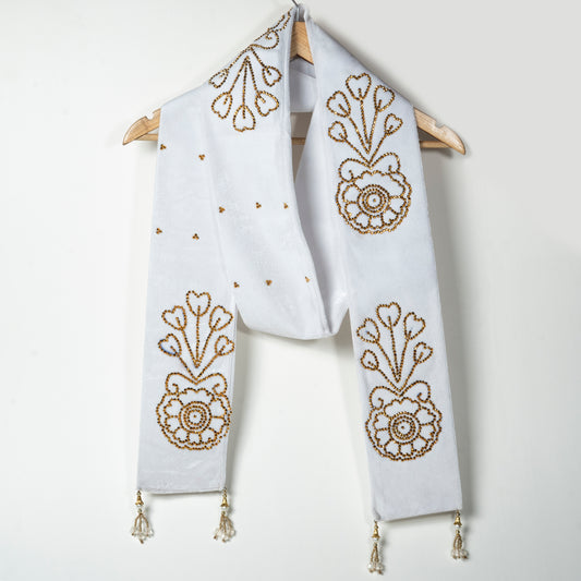 Hand Embellished Dupatta for Festive & Occasion Wear | CD-WRD5