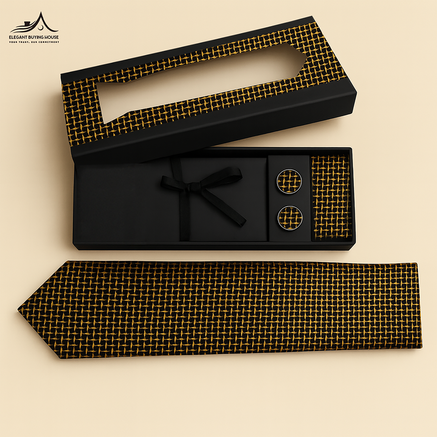 Luxury Tie & Cufflink Gift Set – Premium 21 Designs for Every Occasion| CD-T1