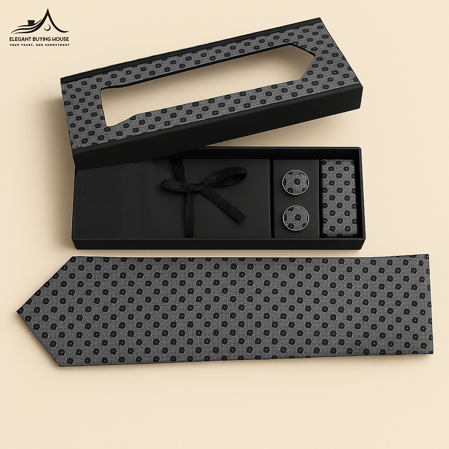 Luxury Tie & Cufflink Gift Set – Premium 21 Designs for Every Occasion| CD-T1