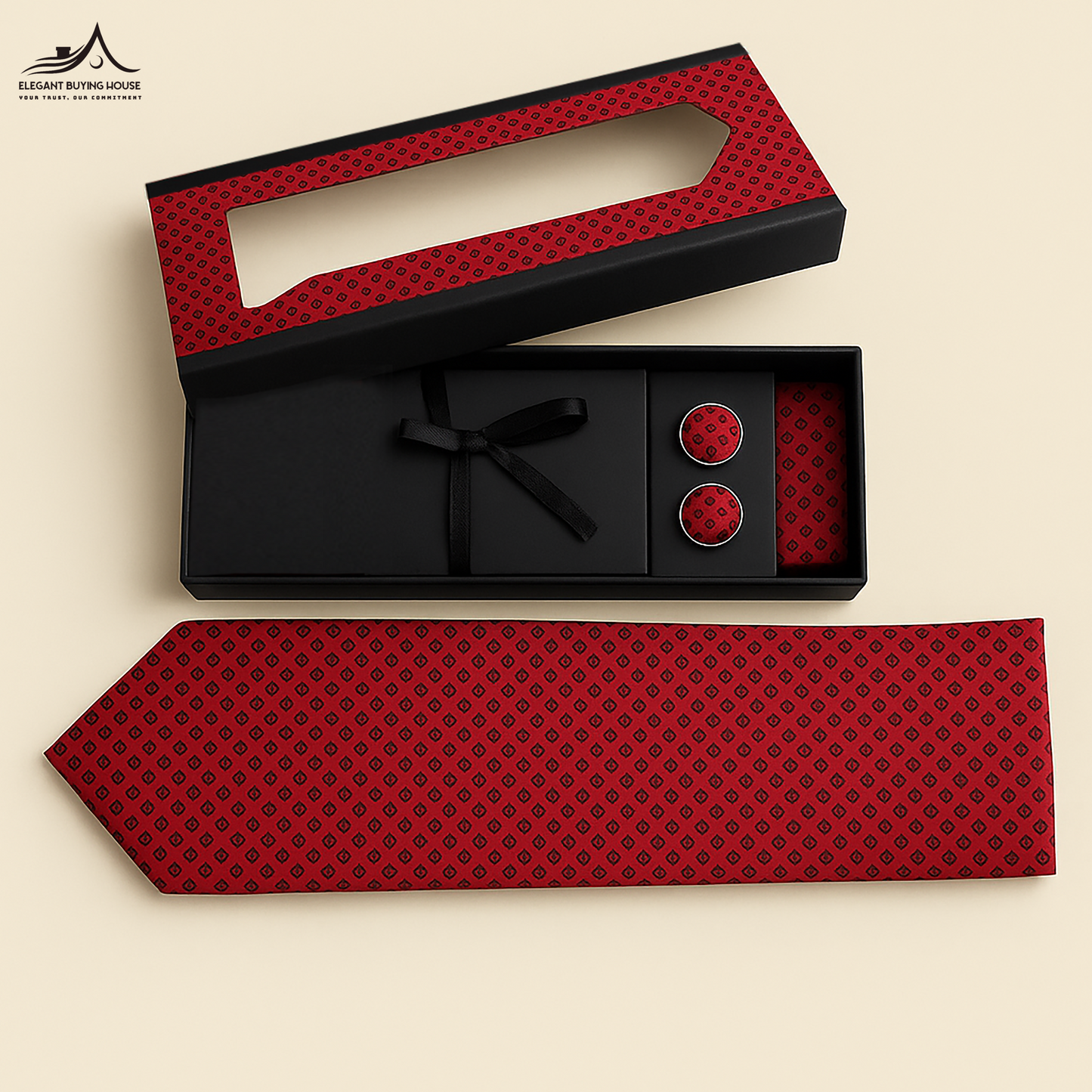 Luxury Tie & Cufflink Gift Set – Premium 21 Designs for Every Occasion| CD-T1