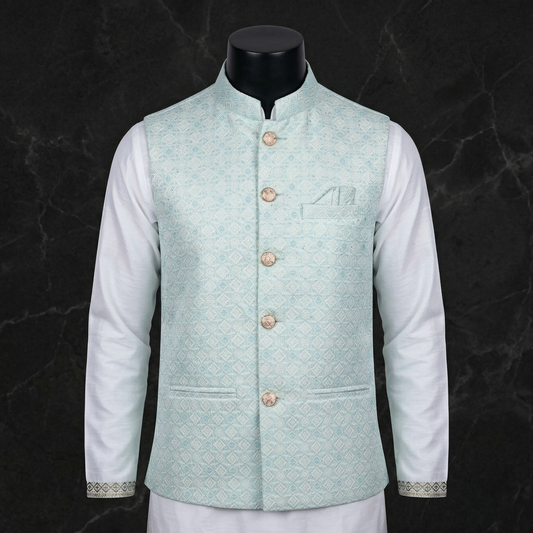Punjabi Waistcoat for Elegant Traditional Style| CD-PGT11