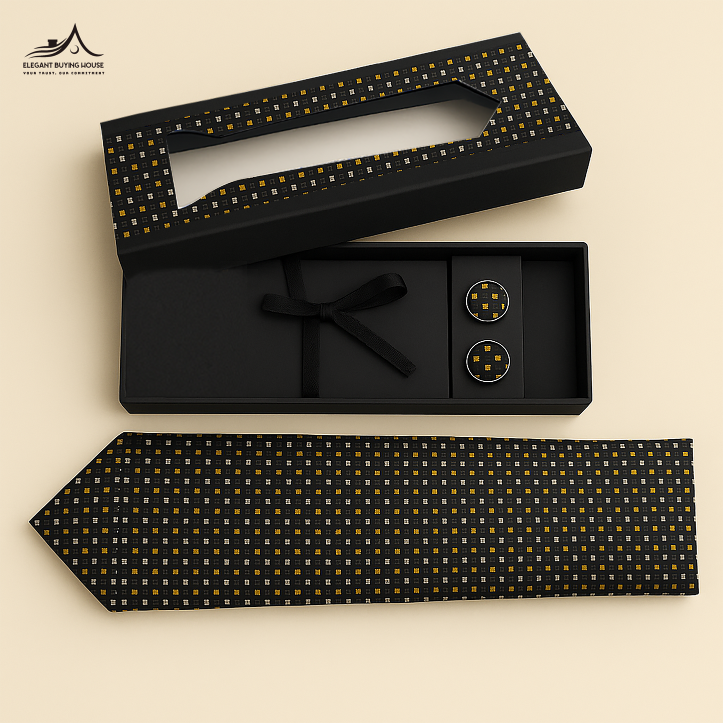 Luxury Tie & Cufflink Gift Set – Premium 21 Designs for Every Occasion| CD-T1