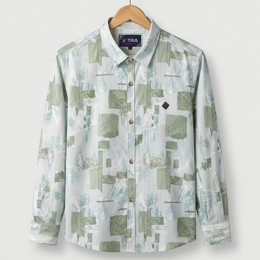 Classic Contemporary Printed Casual Shirt  | CD-FWS75