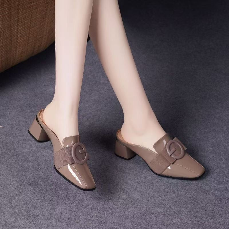 Genuine Soft Leather Women Heel CD-SN118. (China To Bangladesh Home Delivery)