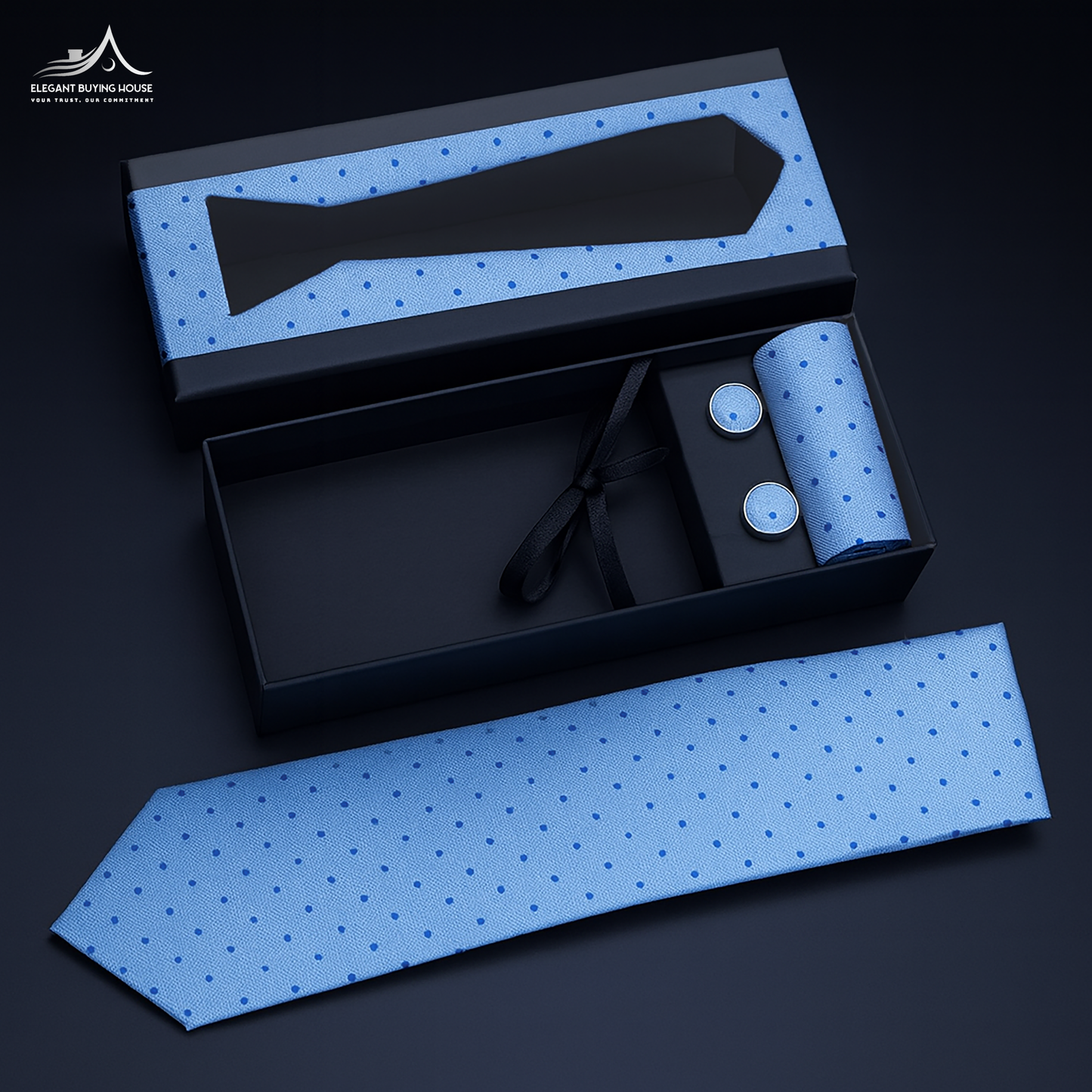 Luxury Tie & Cufflink Gift Set – Premium 21 Designs for Every Occasion| CD-T1
