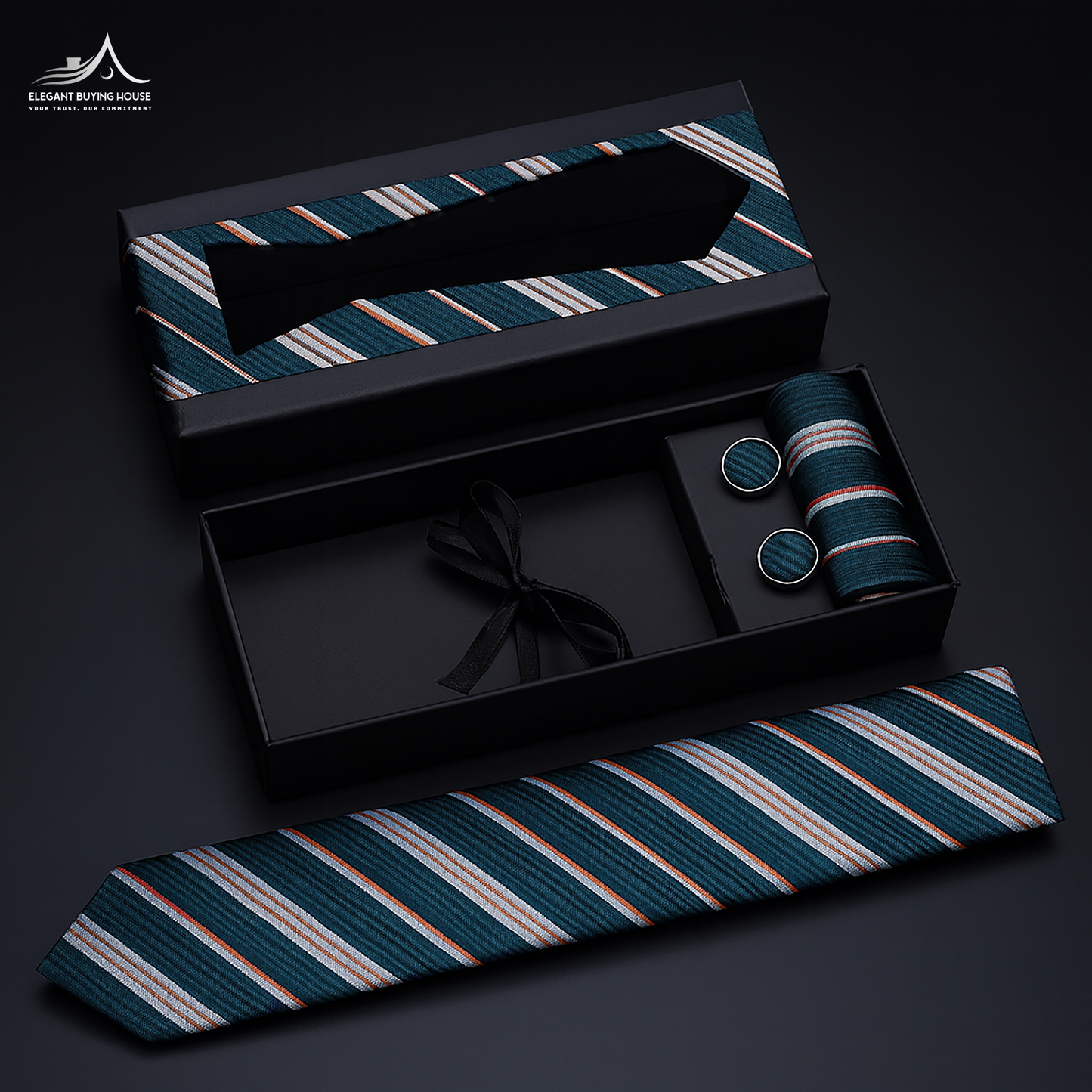 Luxury Tie & Cufflink Gift Set – Premium 21 Designs for Every Occasion| CD-T1