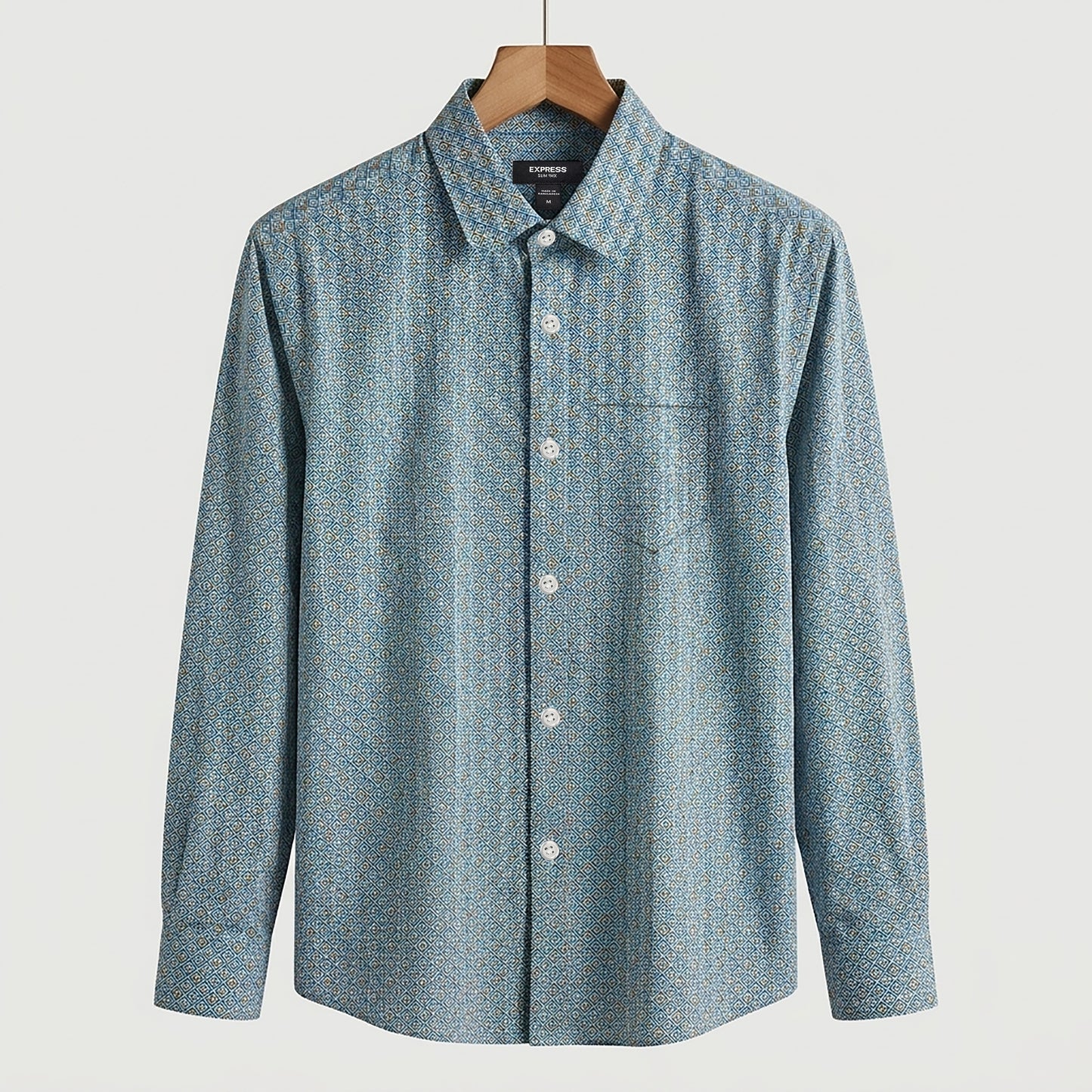 Classic Patterned Semi-Casual Smart Fit Shirt | CD-FWS28
