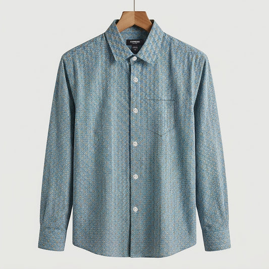 Classic Patterned Semi-Casual Smart Fit Shirt | CD-FWS28