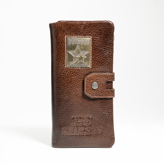 Classic Multi-Function Long Wallet with Secure Snap Closure | CD-MW9