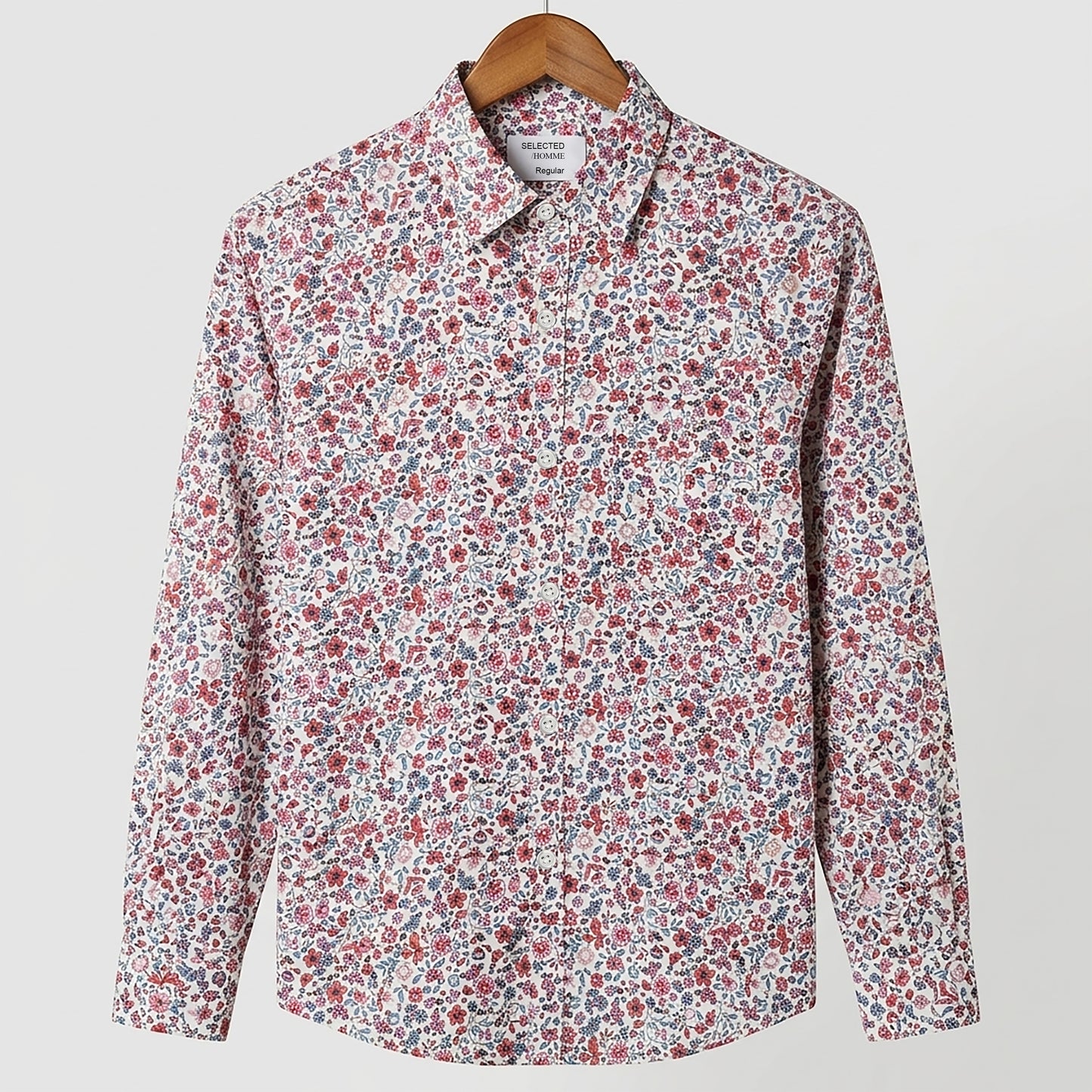 Classic Fresh Floral Print Everyday Casual Shirt  | CD-FWS52