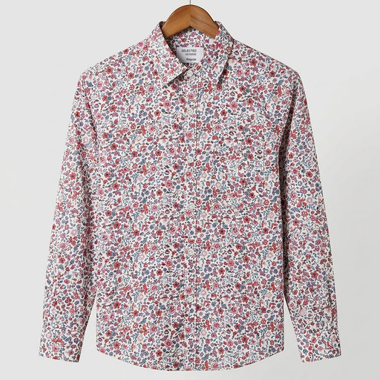 Classic Fresh Floral Print Everyday Casual Shirt  | CD-FWS52