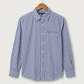 Classic Timeless Micro Check Smart Casual Shirt | CD-FWS56