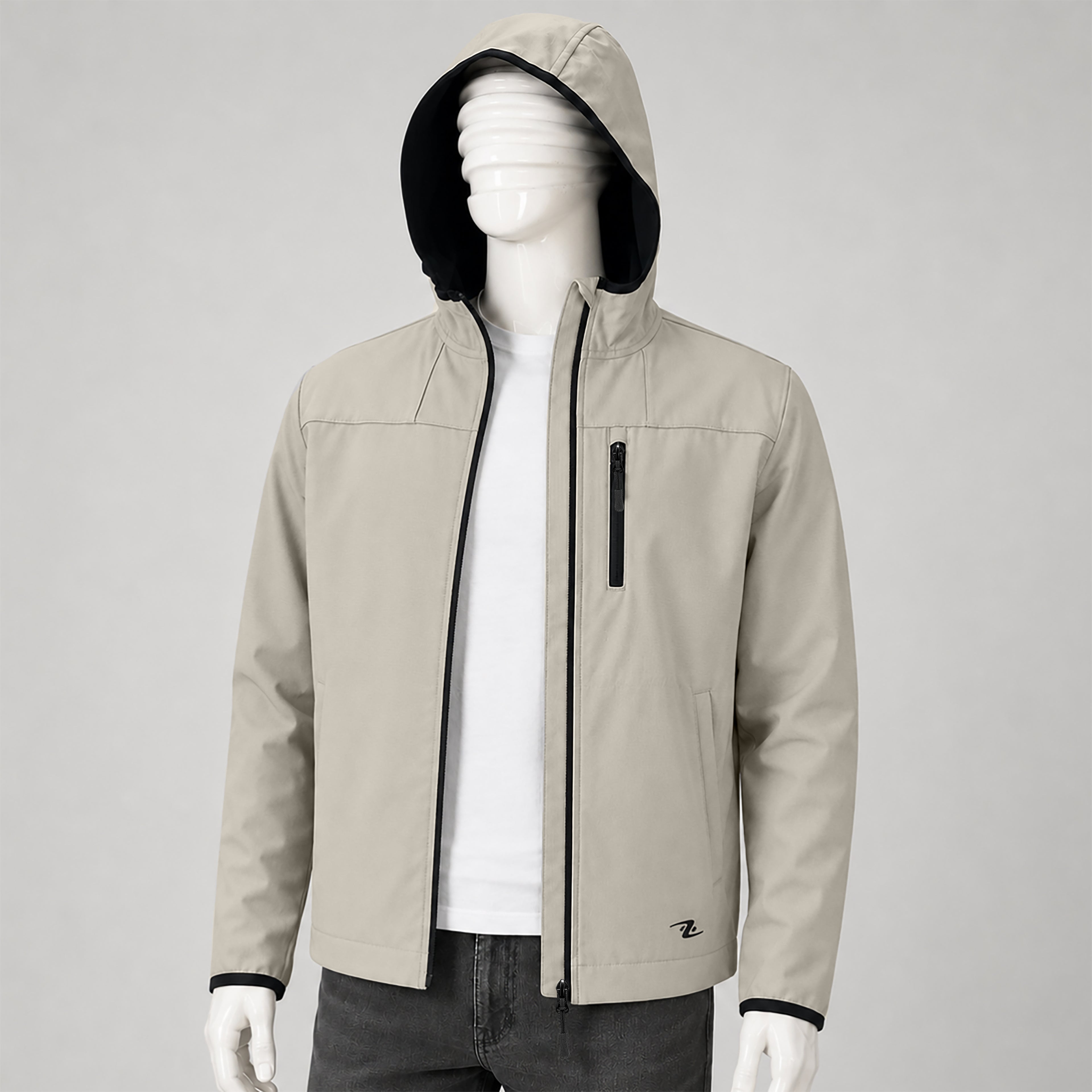 Premium Unisex Hooded Softshell Jacket | Everyday Outdoor Comfort | Code-WNT28
