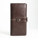 Smart Organizer Long Wallet with Secure Strap Closure | CD-MW23