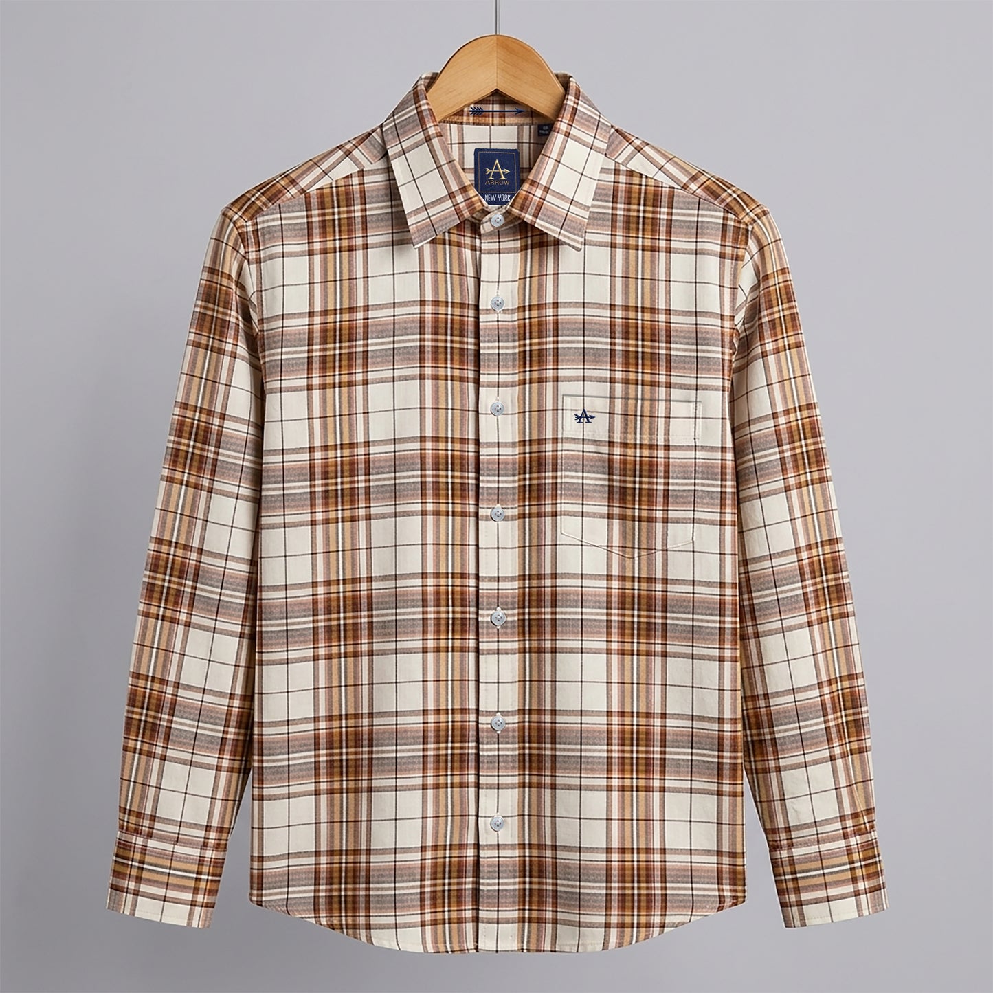 Classic Plaid Everyday Comfort Casual Shirt | CD-FWS40