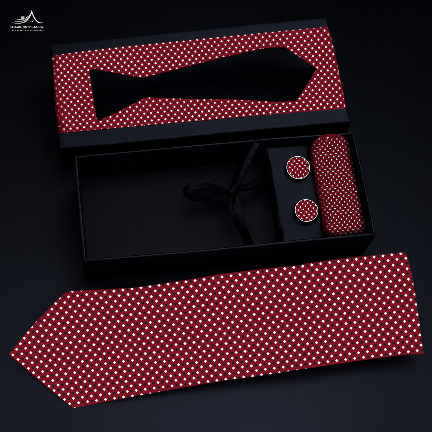 Luxury Tie & Cufflink Gift Set – Premium 21 Designs for Every Occasion| CD-T1