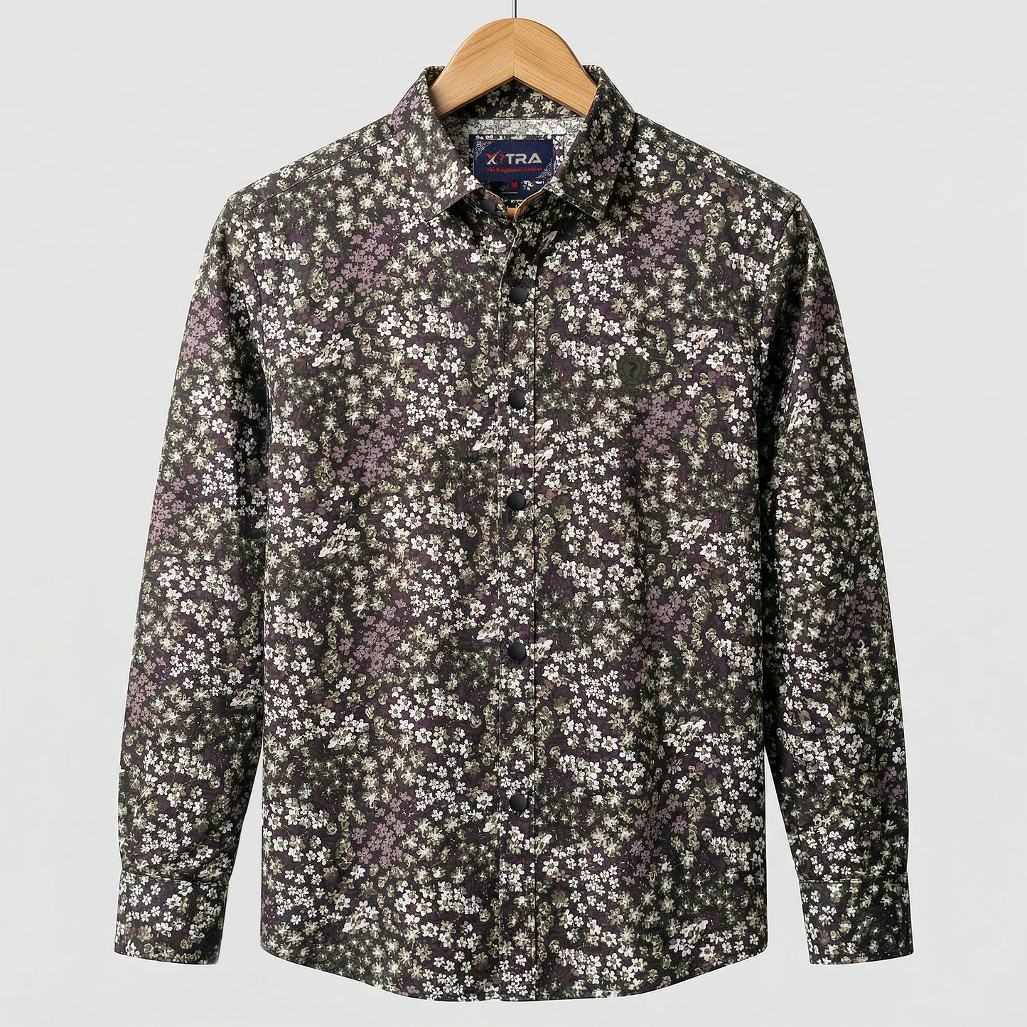 Classic Allover Floral Print Casual Shirt | CD-FWS67