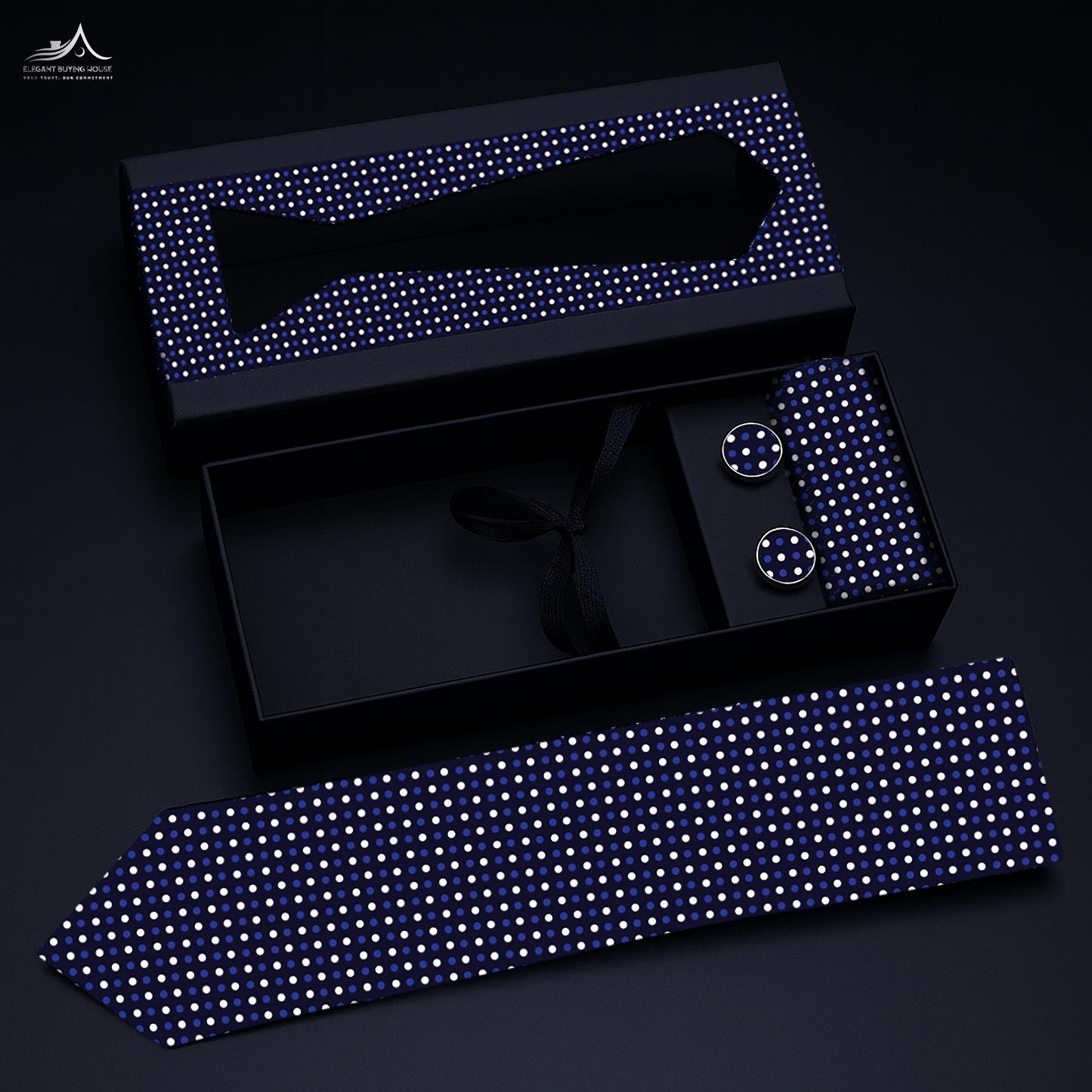 Luxury Tie & Cufflink Gift Set – Premium 21 Designs for Every Occasion| CD-T1