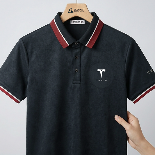 Classic Contrast Collar Polo Shirt for Effortless Smart Style | CD- PS12