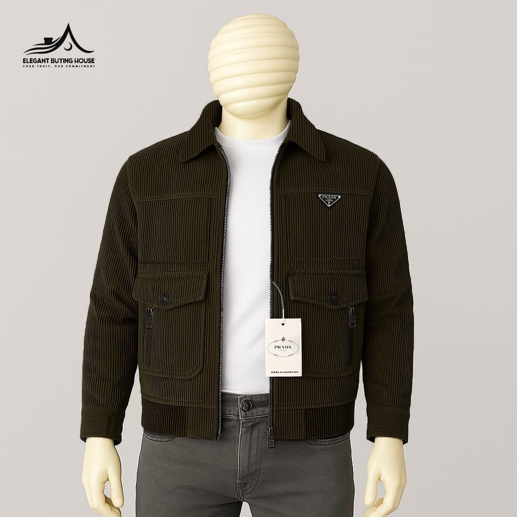 Men’s Premium Corduroy Zip-Up Jacket Collection| Code-SWP24