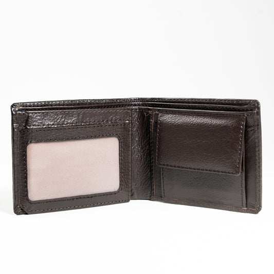 Smart Classic Bifold Wallet with Secure Coin Pocket | CD-MW11