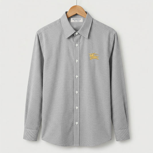 Classic Micro-Pattern Formal Shirt for Smart Everyday Style  | CD-FWS22
