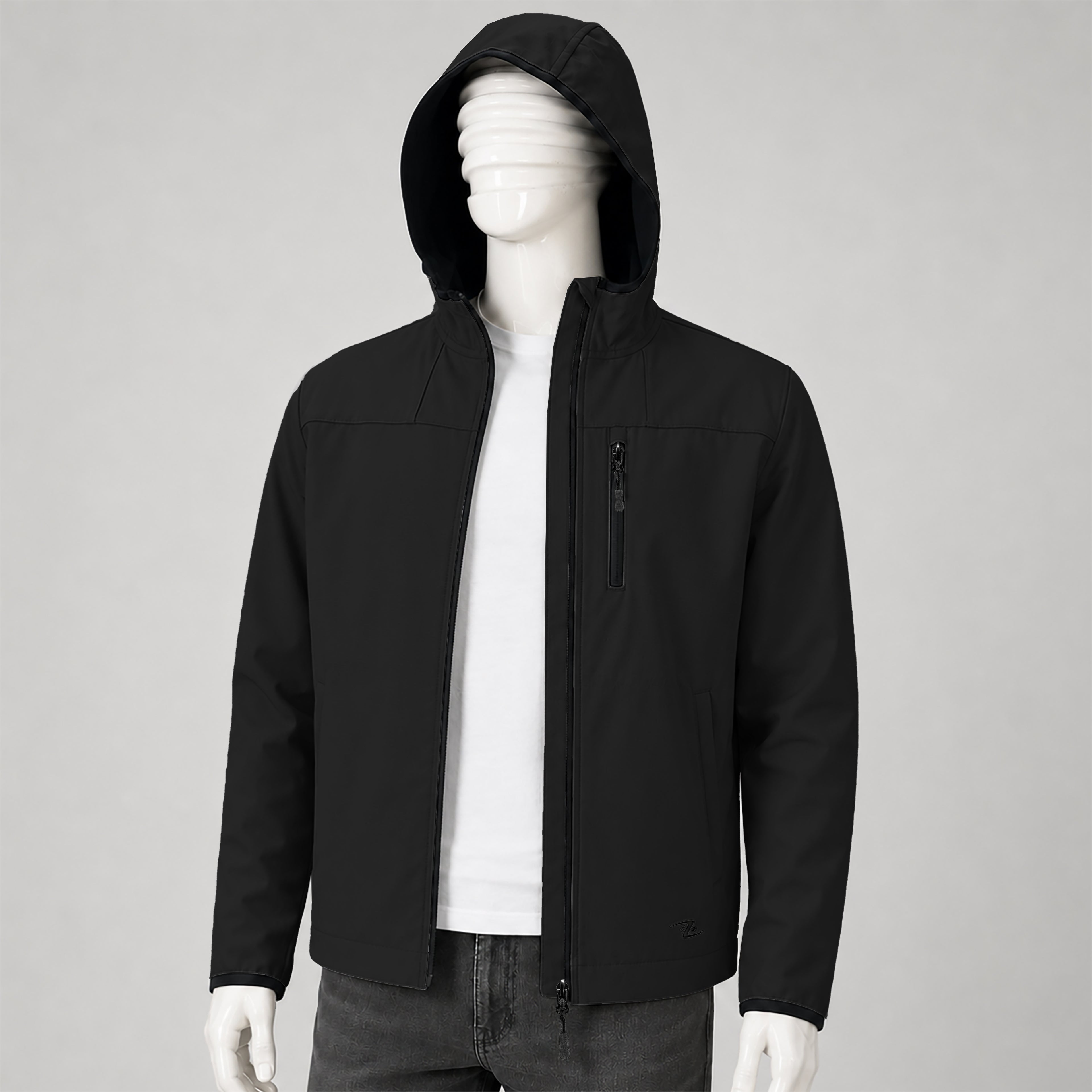 Premium Unisex Hooded Softshell Jacket | Everyday Outdoor Comfort | Code-WNT28