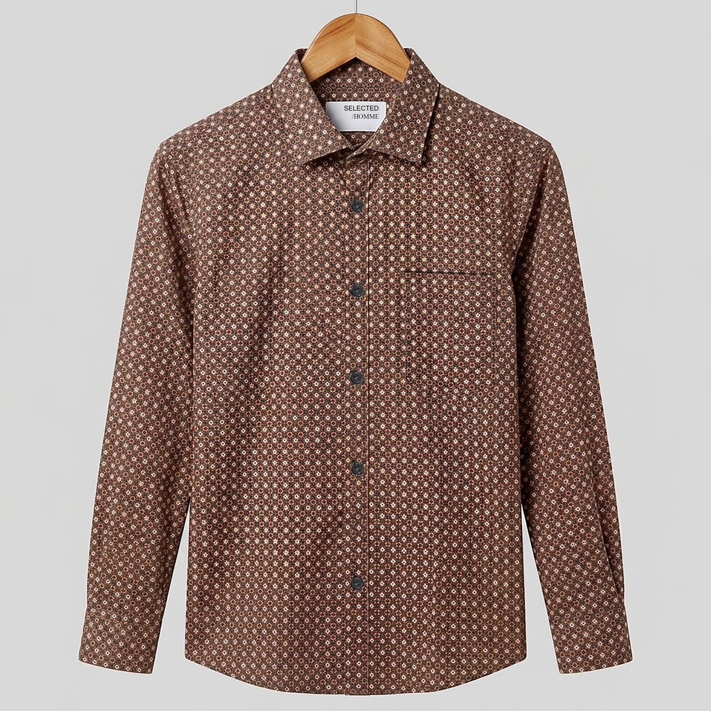 Classic Refined Pattern Everyday Casual Shirt  | CD-FWS51