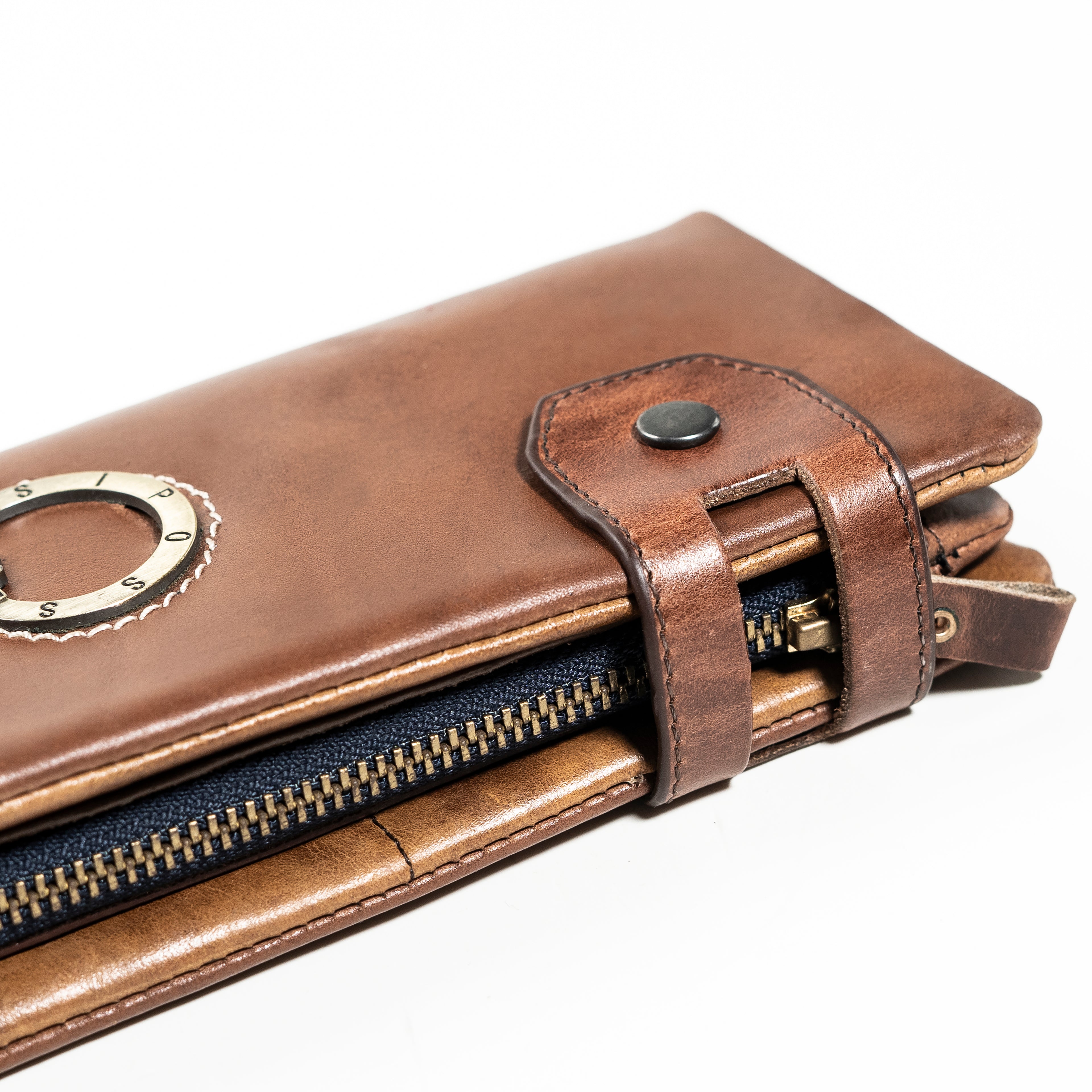 Secure Multi-Compartment Long Wallet with Snap Closure | CD-MW4