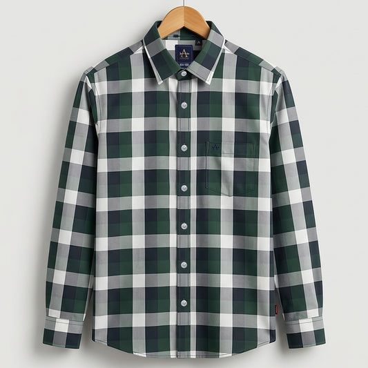 Classic Timeless Check Comfort Casual Shirt| CD-FWS39