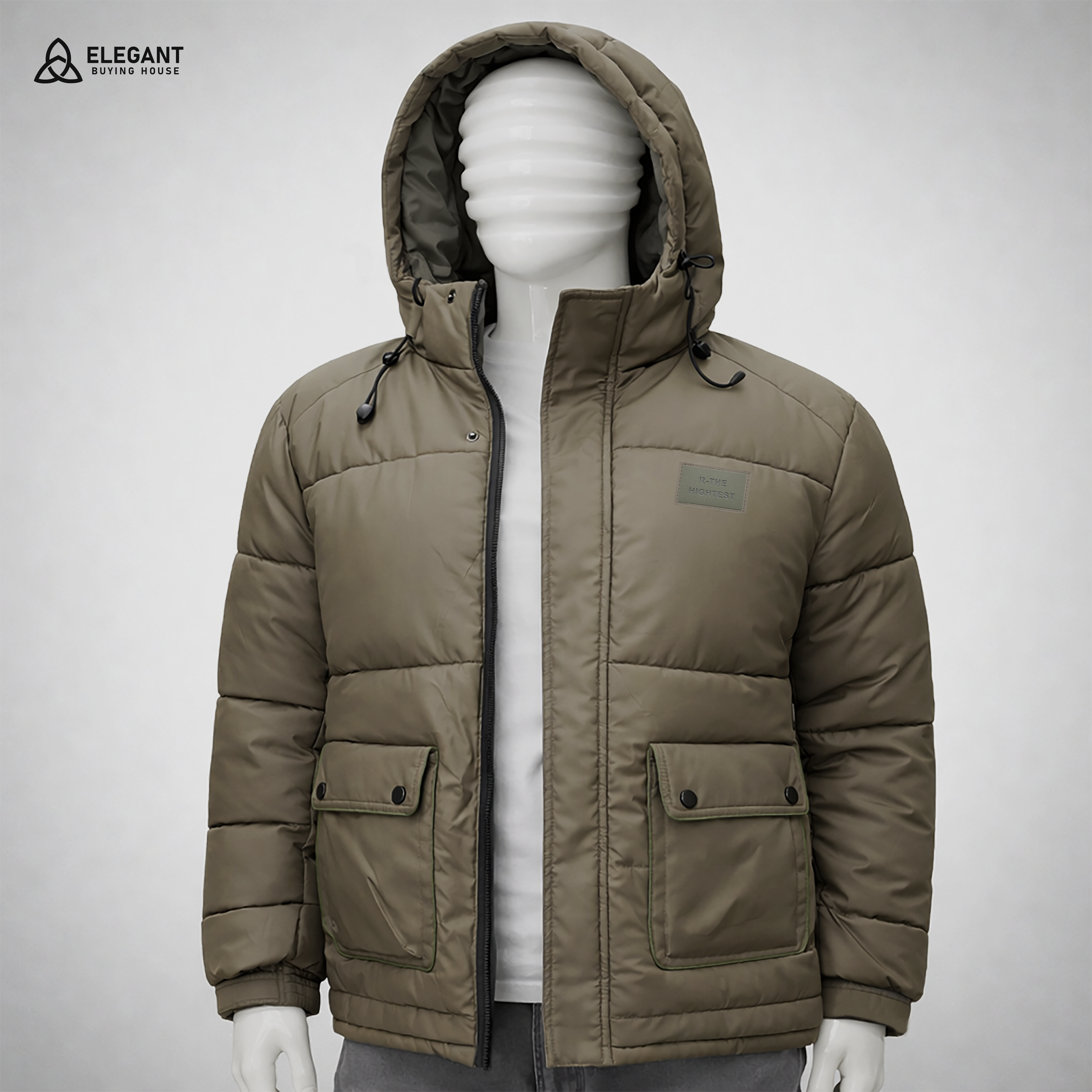 Men’s Premium Hooded Puffer Jacket – Warm, Lightweight & Winter Ready | Code-SWP105