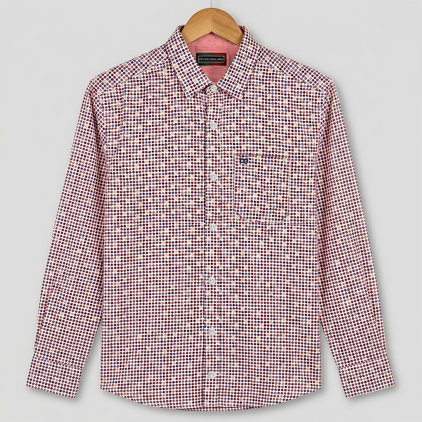 Classic Trendy Micro Dot Casual Shirt  | CD-FWS48
