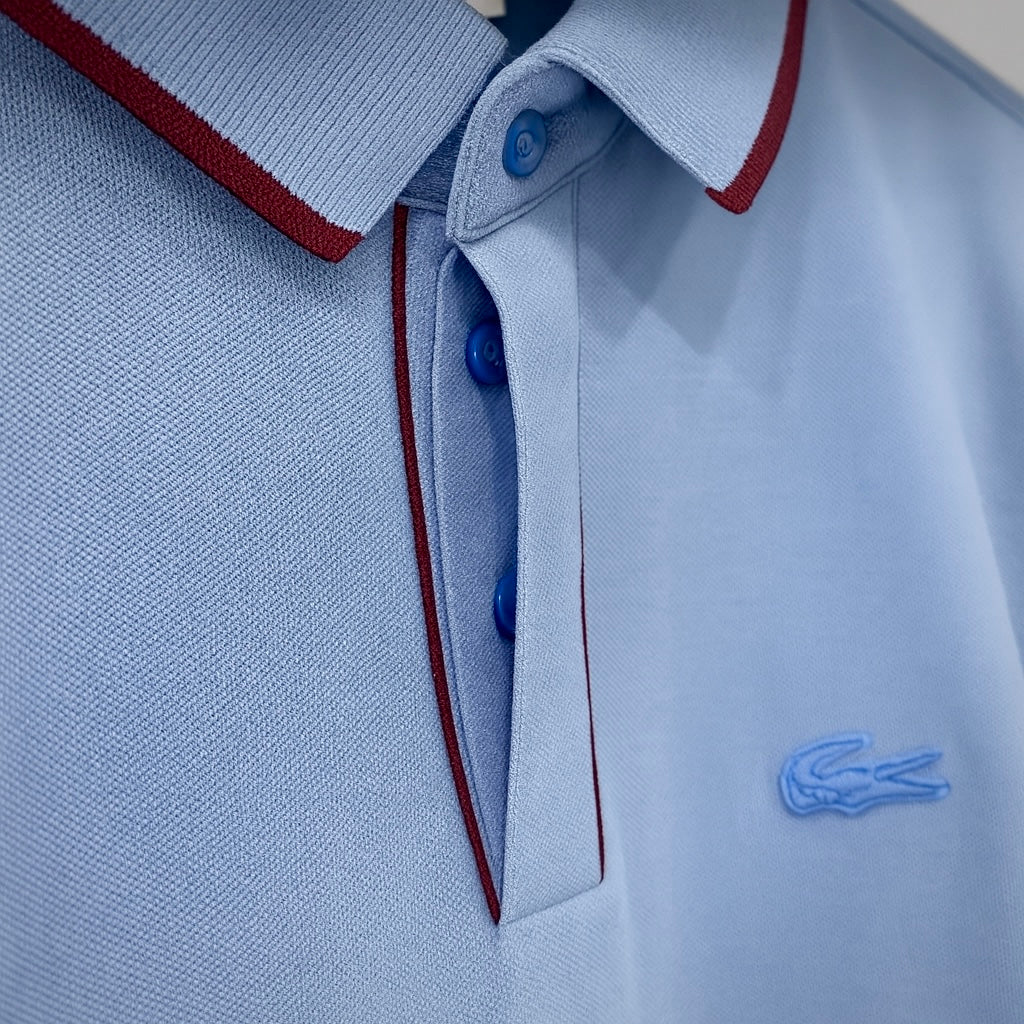 Premium Slim Fit Polo Collection – Sky Blue | Olive Green | Burgundy| CD-MPP17
