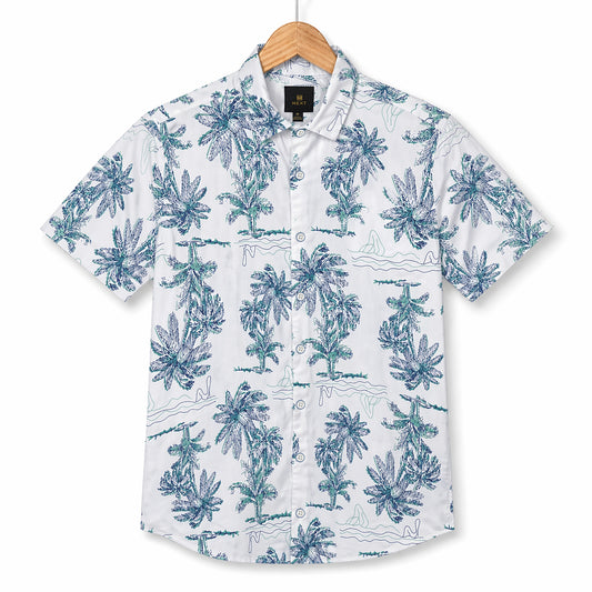 Island Vibe Printed Half Sleeve Casual Shirt | CD-PSH3