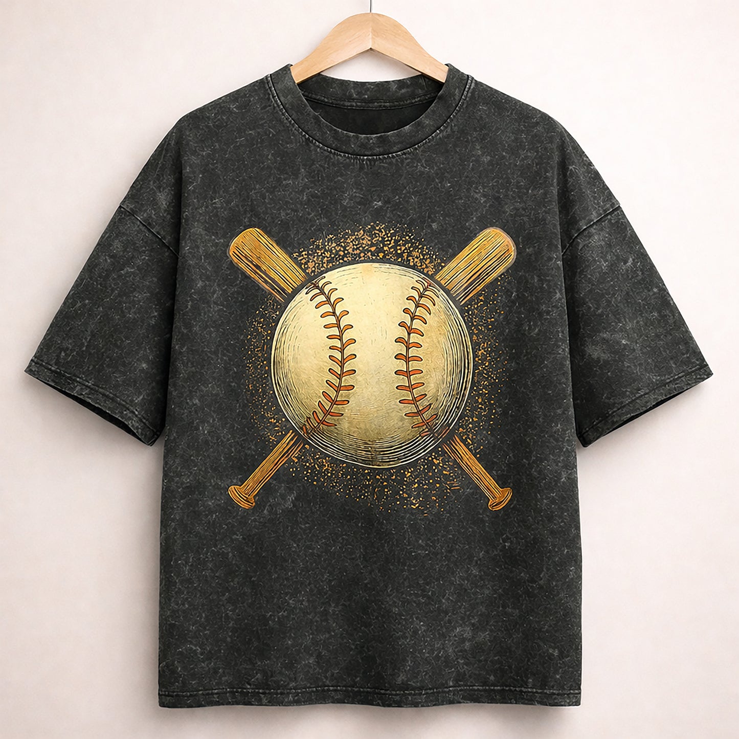Classic Graphic Drop Shoulder Casual T-Shirt  | CD- PS18
