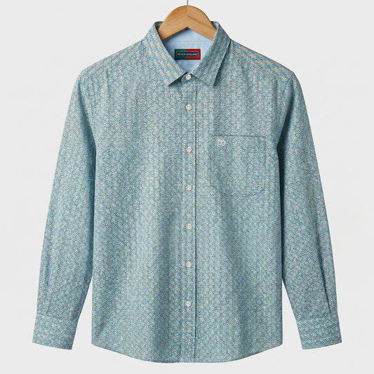 Classic Micro Pattern Casual Shirt  | CD-FWS49