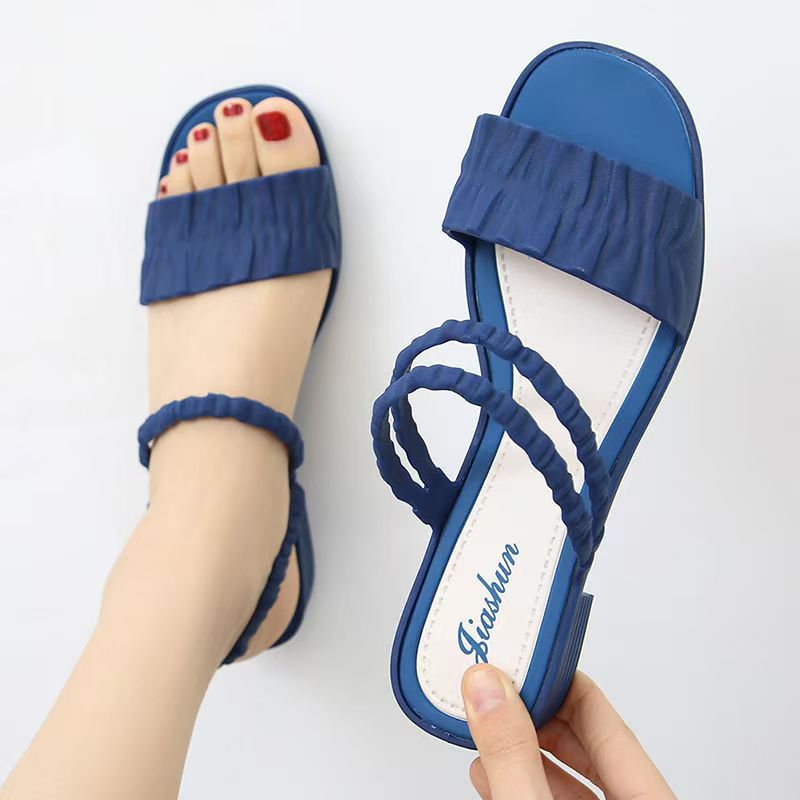 Female summer word thick with anti-skid sandals CD-SN104 (China To Bangladesh Home Delivery)