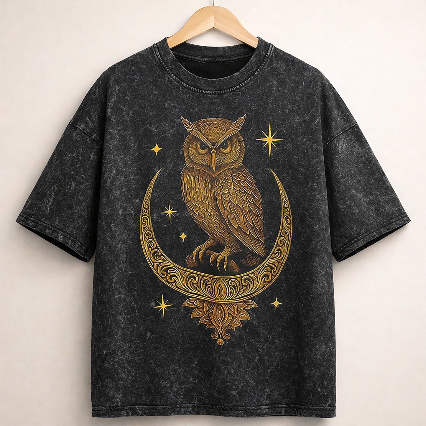 Classic Graphic Drop Shoulder Casual T-Shirt  | CD- PS18