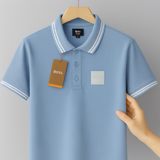 এলিট কন্ট্রাস্ট-টিপড পোলো কালেকশন – মডার্ন ফিট | প্রিমিয়াম কটন | CD-MPP7