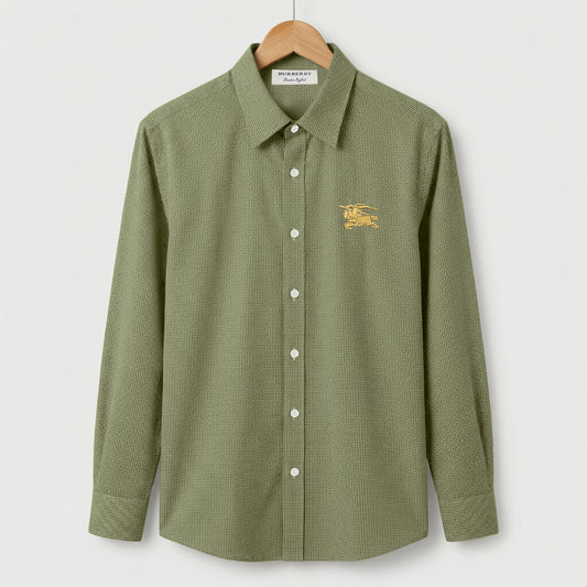 Classic Smart Micro-Check Formal Shirt  | CD-FWS24