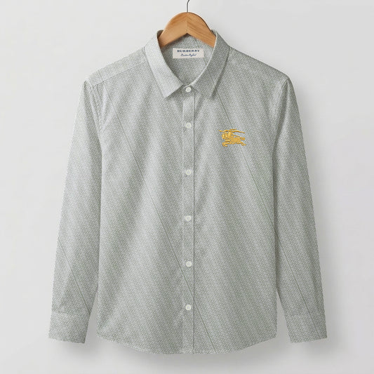 Classic Micro-Pattern Formal Shirt for Smart Everyday Style  | CD-FWS21