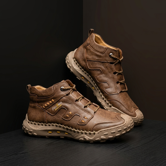 Rugged Comfort Outdoor Lace-Up Shoes | CD-MFS71