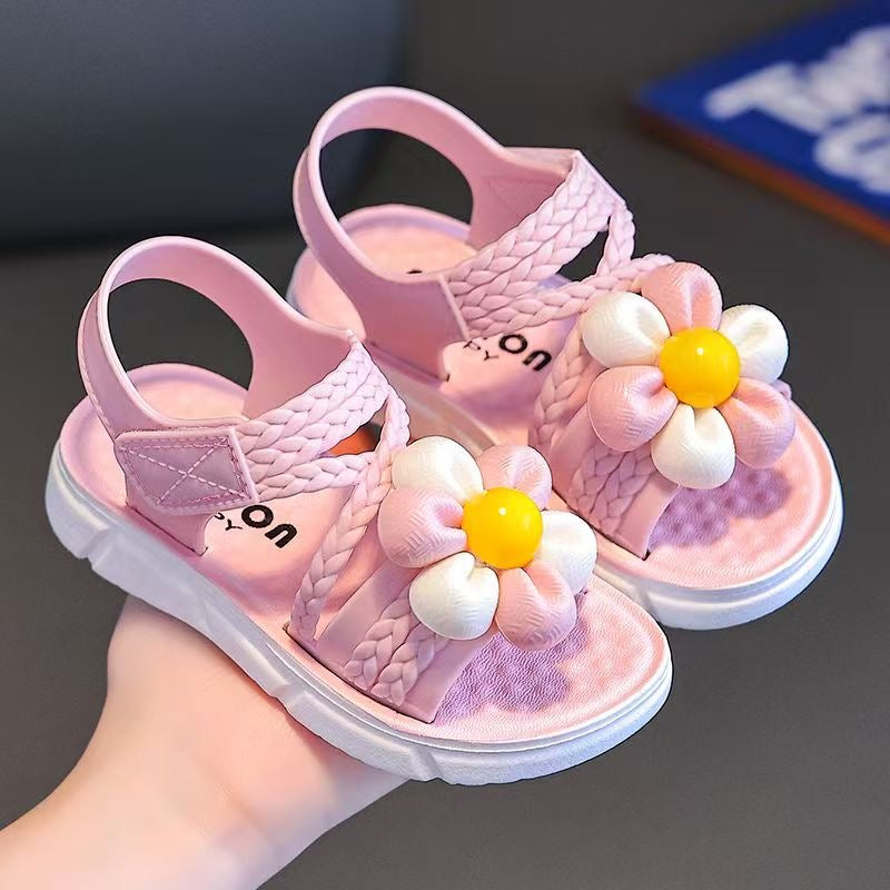 Girls anti-skid soft sole sandals. CD-BS37 (China To Bangladesh Home Delivery)