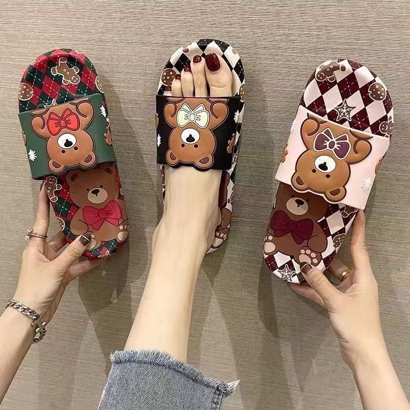 Slippers female wear high color value fashion explosion style CD-WS8 (China To Bangladesh Home Delivery)