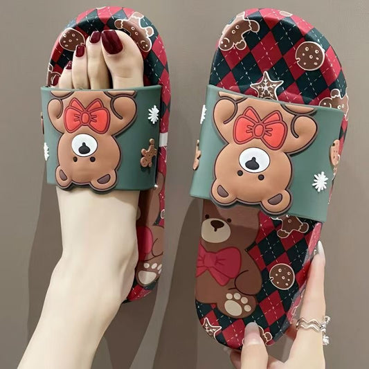 Slippers female wear high color value fashion explosion style CD-WS8 (China To Bangladesh Home Delivery)