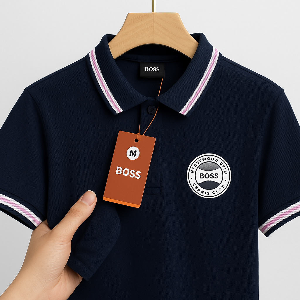 21:32 You sent Signature Patch Polo – Contrast Collar Premium Edition| CD-MPP10