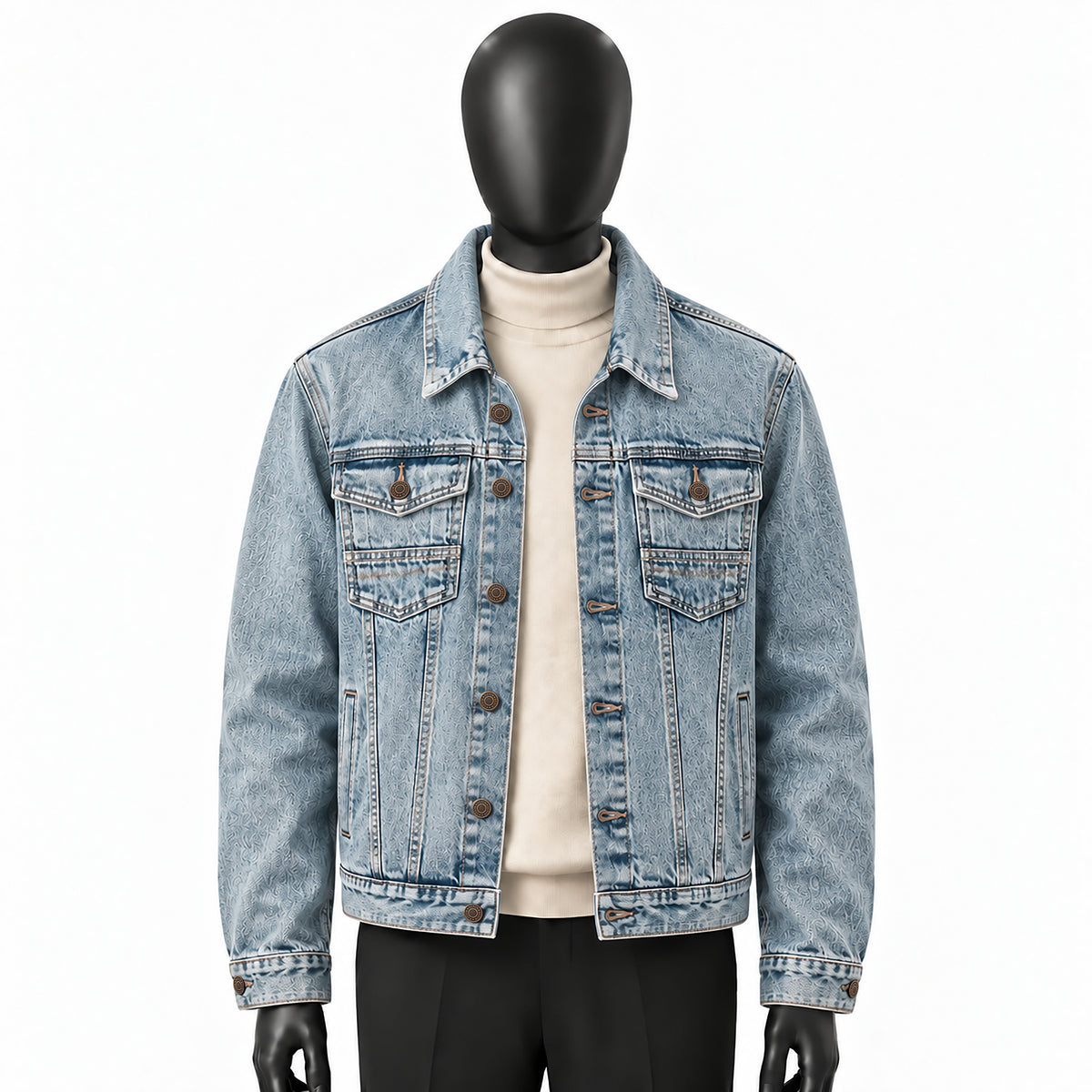 Classic Everyday Denim Jacket | Code-WNT45